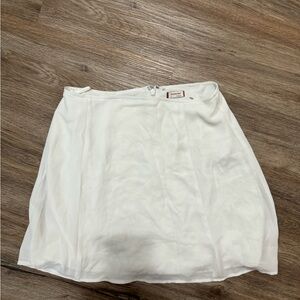 Sunday Best Aritzia white skirt